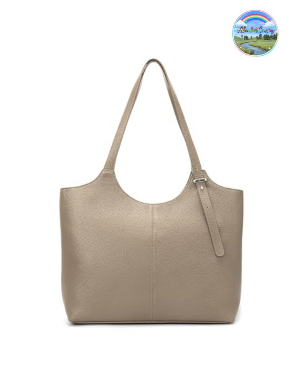 Genuine Leather Tote Bag Adjustable Strap Shoulder Satchel Purse